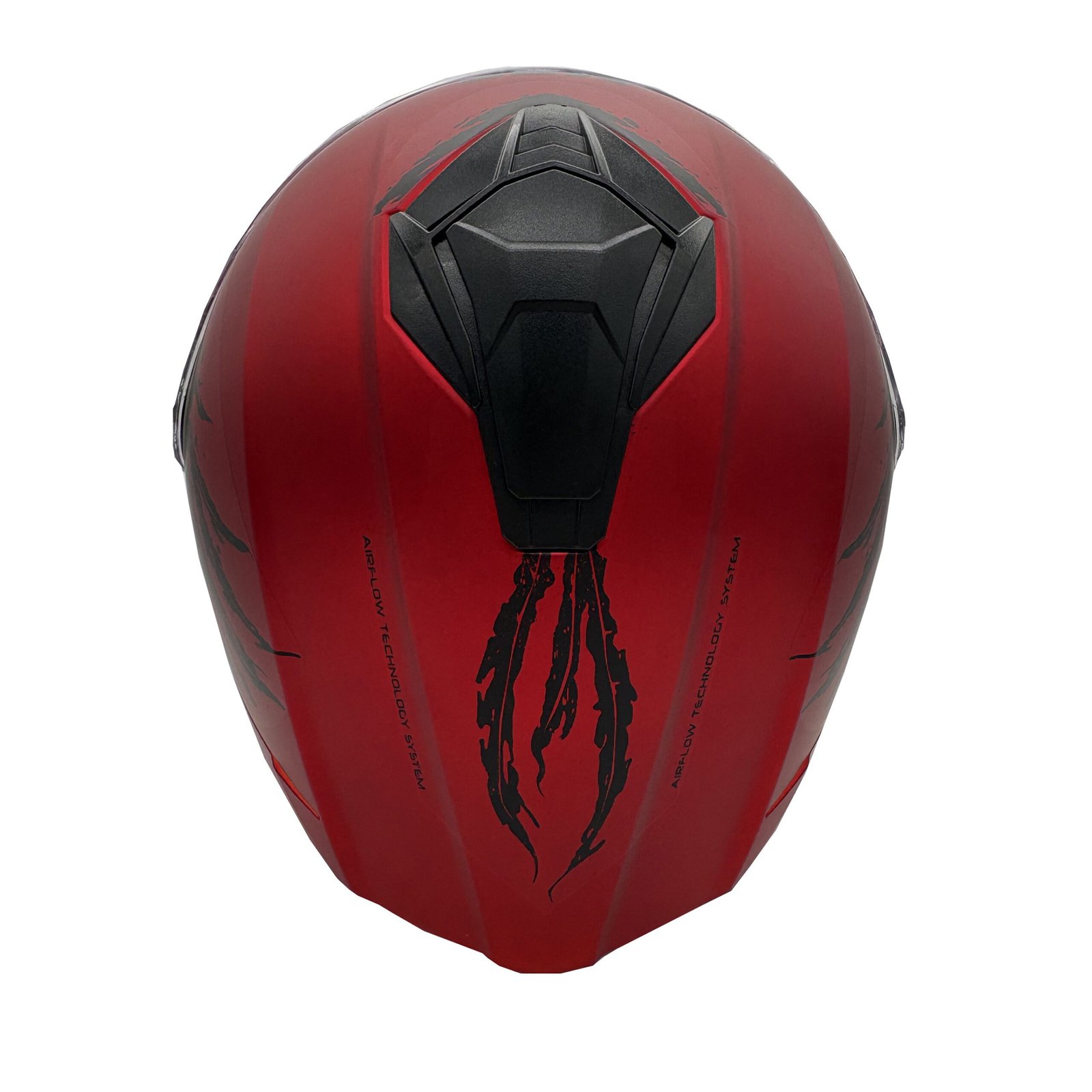 CASCO MAC 801 STARTER FENIX Rojo / Negro / Mate - Imagen 7