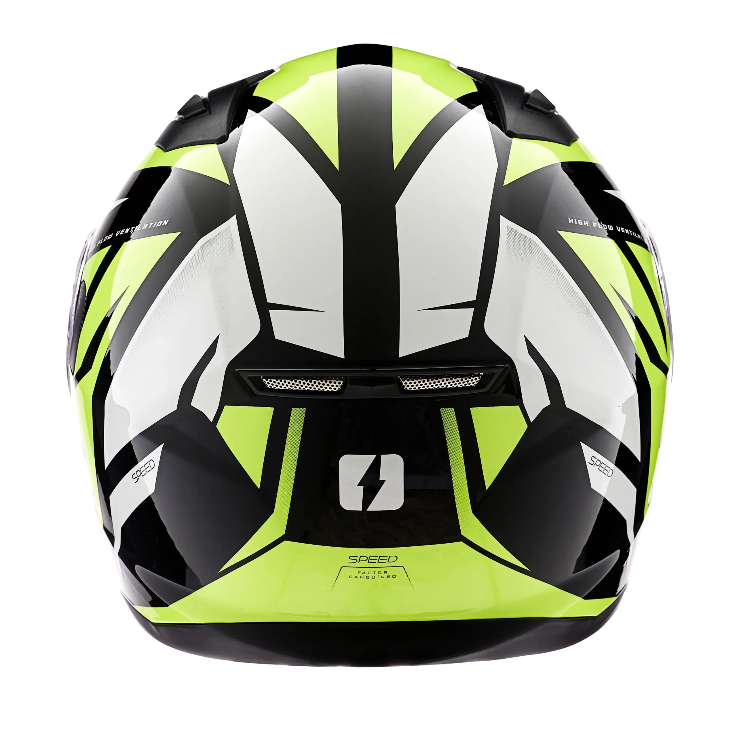 CASCO MAC 825 SPEED JOY Amarillo / Negro / Brillo - Imagen 3