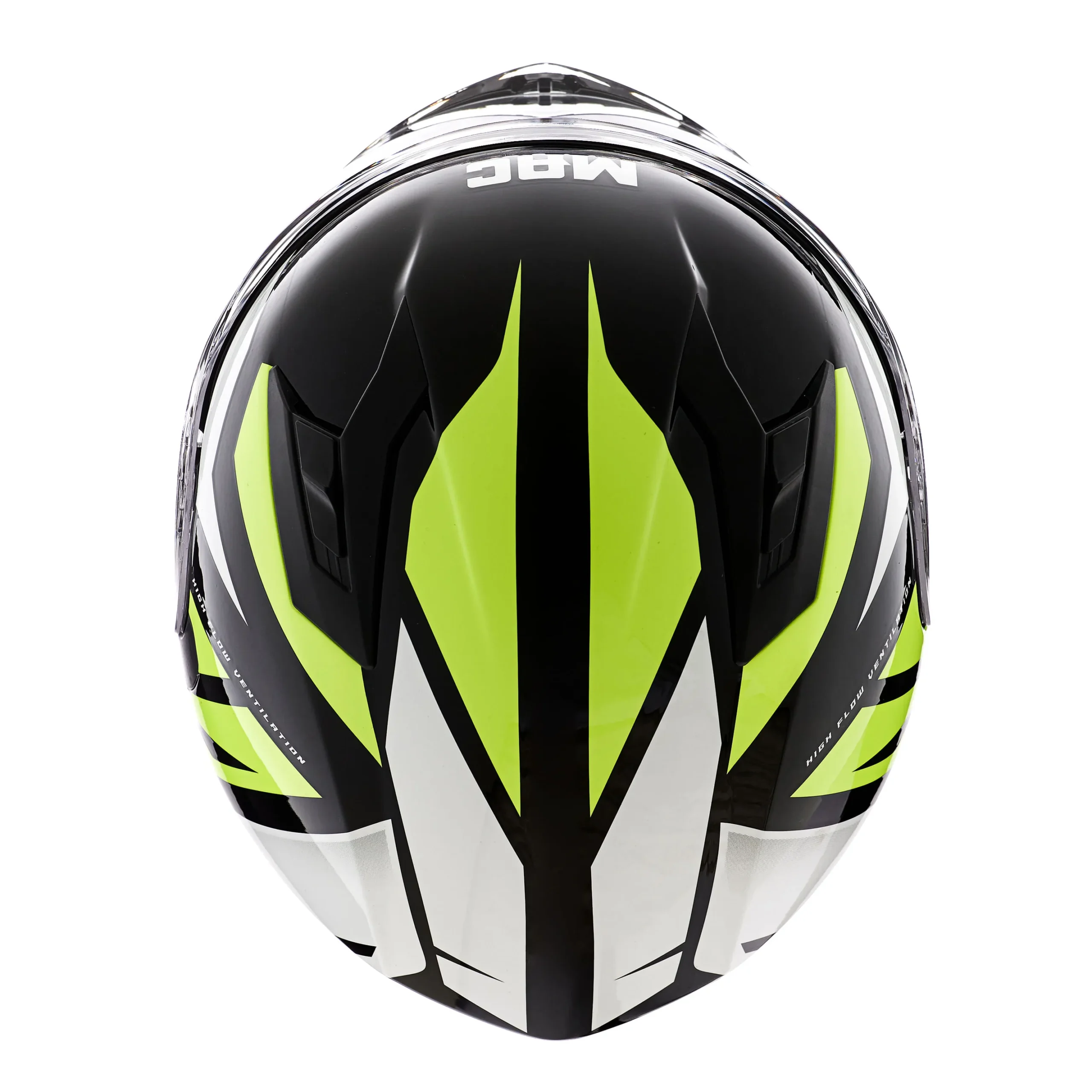 CASCO MAC 825 SPEED JOY Amarillo / Negro / Brillo - Imagen 4