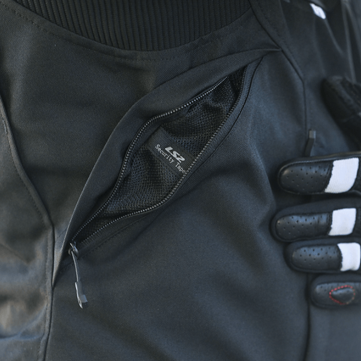 CAMPERA LS2 APEX Negro/Gris - Imagen 5