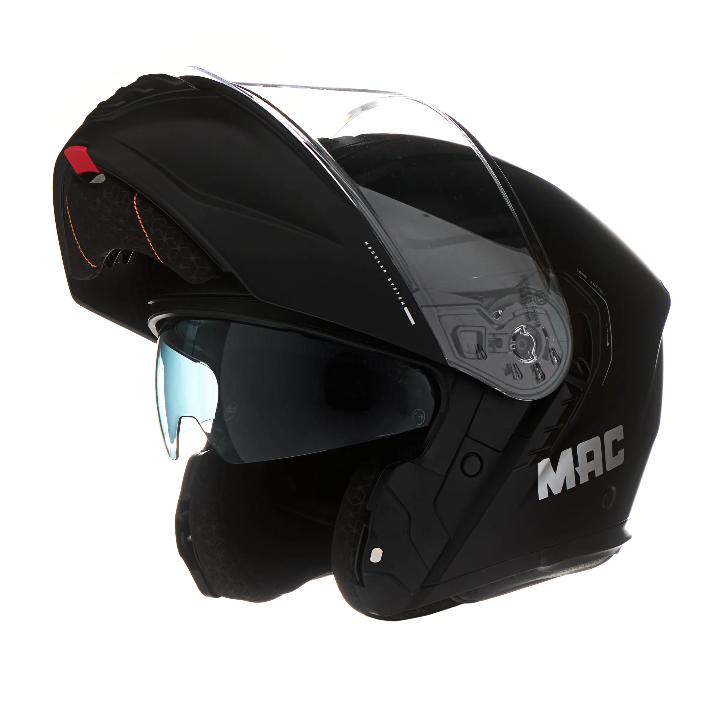 CASCO MAC 917 ONYX Solid Negro / Mate - Imagen 8